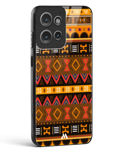 Aztec Array Glass Case Phone Cover (Motorola)