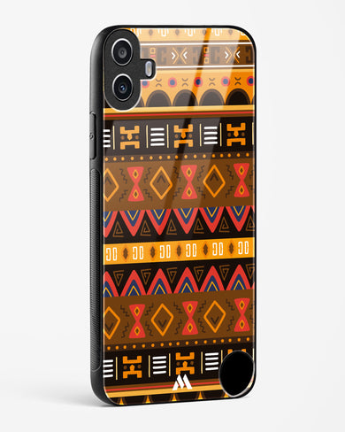 Aztec Array Glass Case Phone Cover (Nothing)