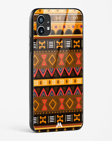 Aztec Array Glass Case Phone Cover (Nothing)