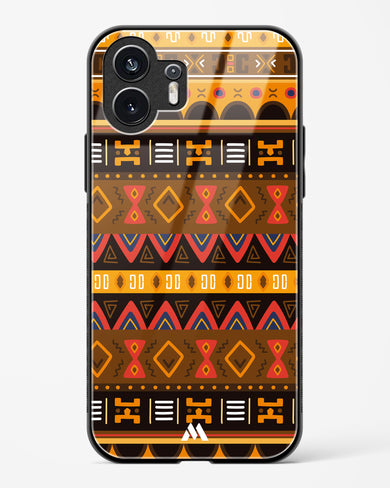 Aztec Array Glass Case Phone Cover (Nothing)