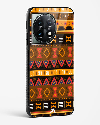 Aztec Array Glass Case Phone Cover (OnePlus)