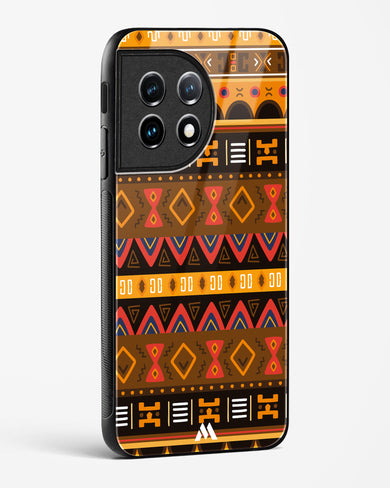 Aztec Array Glass Case Phone Cover (OnePlus)