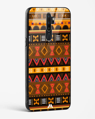 Aztec Array Glass Case Phone Cover (Oppo)