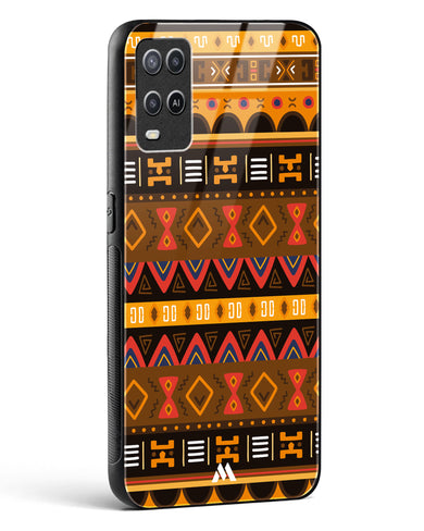 Aztec Array Glass Case Phone Cover (Oppo)