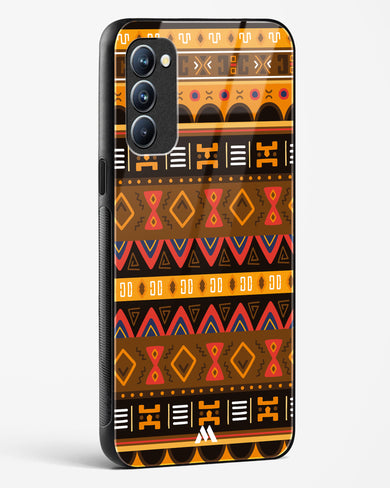 Aztec Array Glass Case Phone Cover (Oppo)