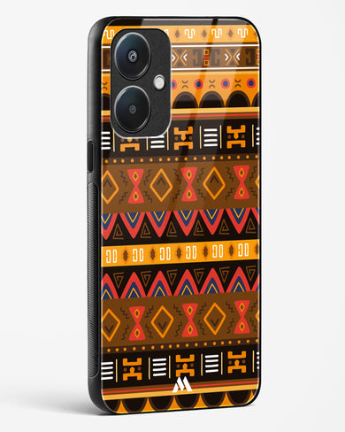 Aztec Array Glass Case Phone Cover (Oppo)