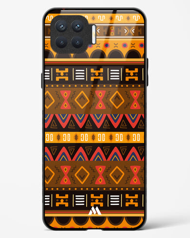 Aztec Array Glass Case Phone Cover (Oppo)