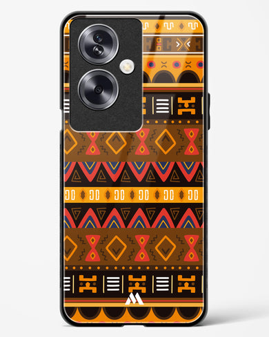 Aztec Array Glass Case Phone Cover (Oppo)