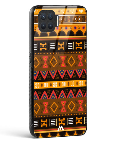 Aztec Array Glass Case Phone Cover (Oppo)