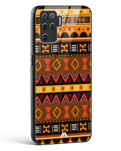 Aztec Array Glass Case Phone Cover (Oppo)