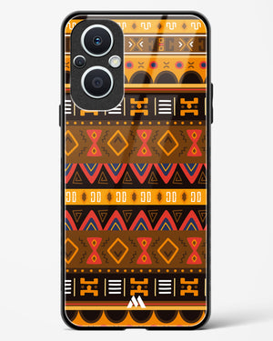 Aztec Array Glass Case Phone Cover (Oppo)