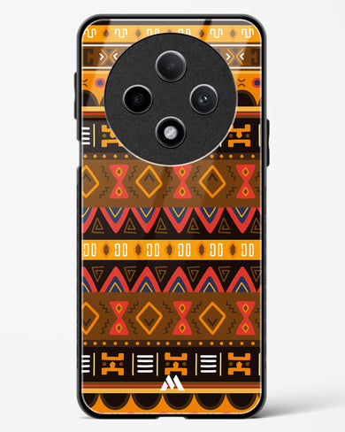 Aztec Array Glass Case Phone Cover (Oppo)