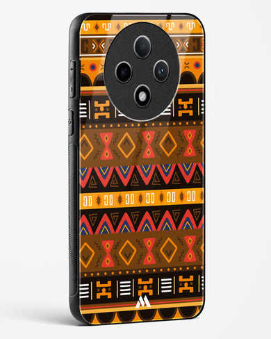 Aztec Array Glass Case Phone Cover (Oppo)