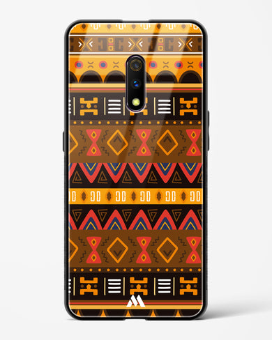 Aztec Array Glass Case Phone Cover (Oppo)