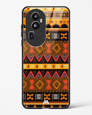 Aztec Array Glass Case Phone Cover (Oppo)