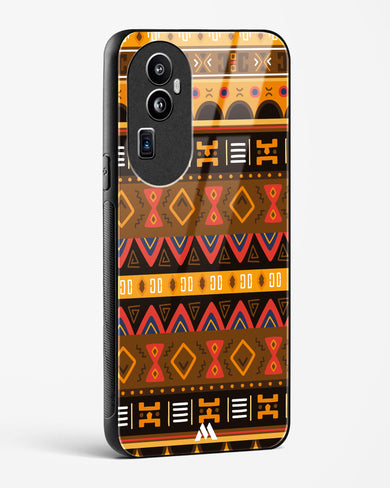 Aztec Array Glass Case Phone Cover (Oppo)