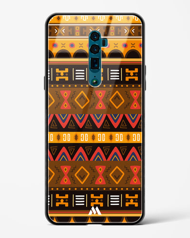 Aztec Array Glass Case Phone Cover (Oppo)