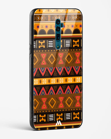 Aztec Array Glass Case Phone Cover (Oppo)