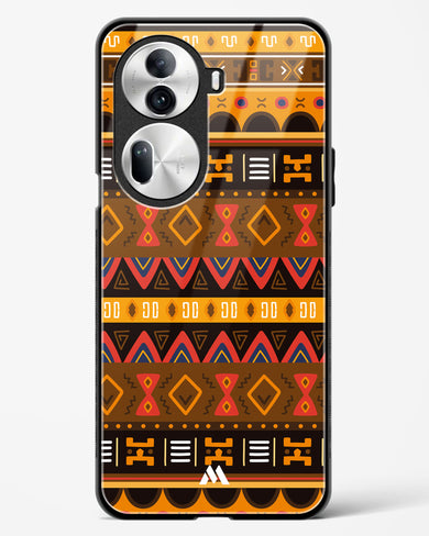 Aztec Array Glass Case Phone Cover (Oppo)