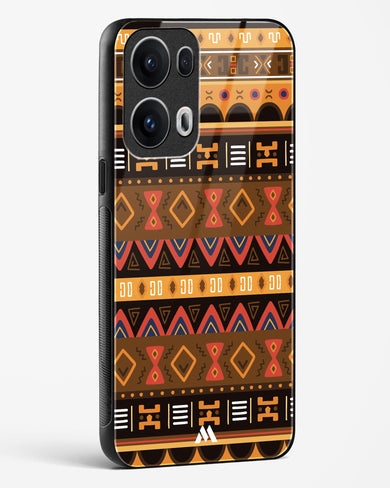 Aztec Array Glass Case Phone Cover (Oppo)