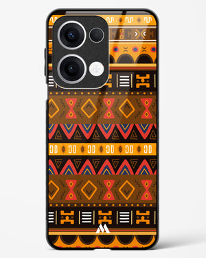 Aztec Array Glass Case Phone Cover (Oppo)