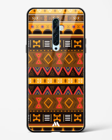 Aztec Array Glass Case Phone Cover (Oppo)