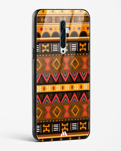 Aztec Array Glass Case Phone Cover (Oppo)