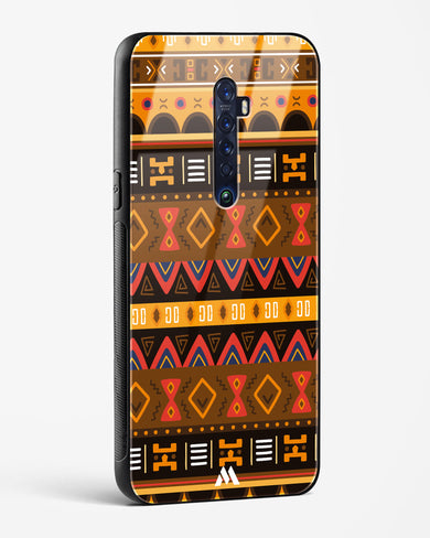 Aztec Array Glass Case Phone Cover (Oppo)