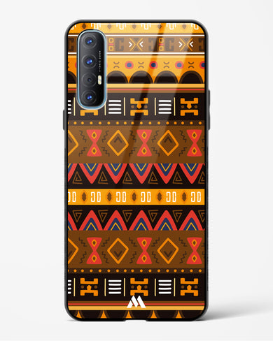 Aztec Array Glass Case Phone Cover (Oppo)