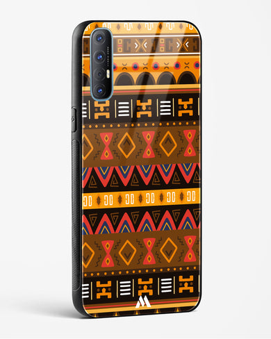 Aztec Array Glass Case Phone Cover (Oppo)