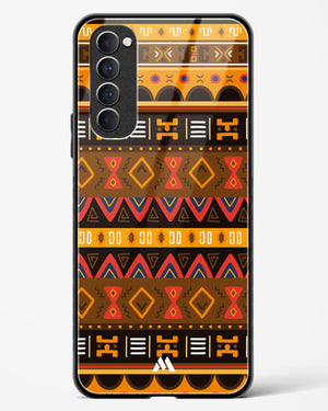 Aztec Array Glass Case Phone Cover (Oppo)