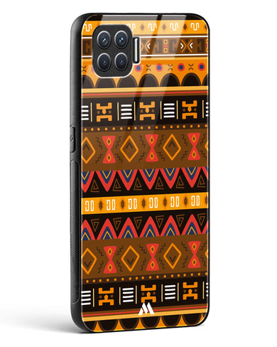 Aztec Array Glass Case Phone Cover (Oppo)