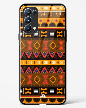 Aztec Array Glass Case Phone Cover (Oppo)