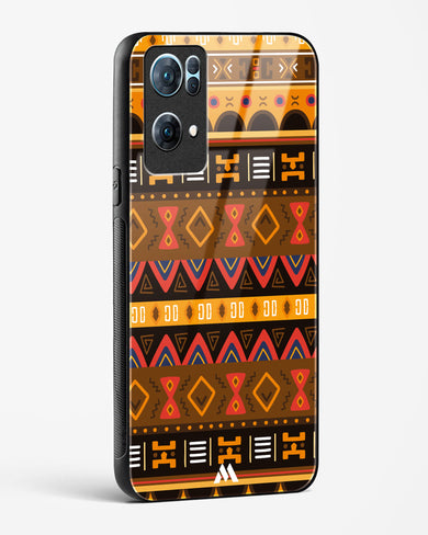 Aztec Array Glass Case Phone Cover (Oppo)