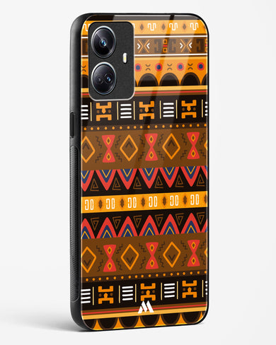 Aztec Array Glass Case Phone Cover (Realme)