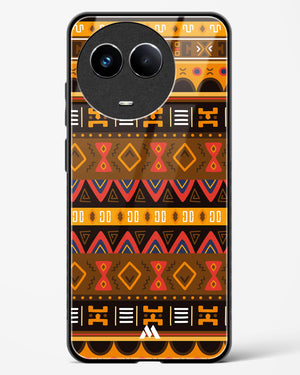 Aztec Array Glass Case Phone Cover (Realme)