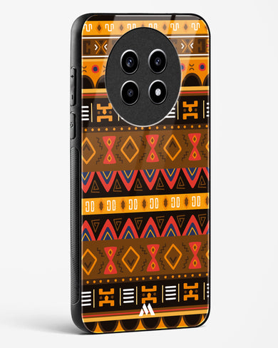 Aztec Array Glass Case Phone Cover (Realme)