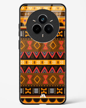 Aztec Array Glass Case Phone Cover (Realme)