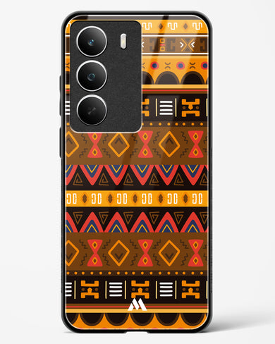 Aztec Array Glass Case Phone Cover (Realme)