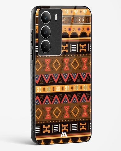 Aztec Array Glass Case Phone Cover (Realme)