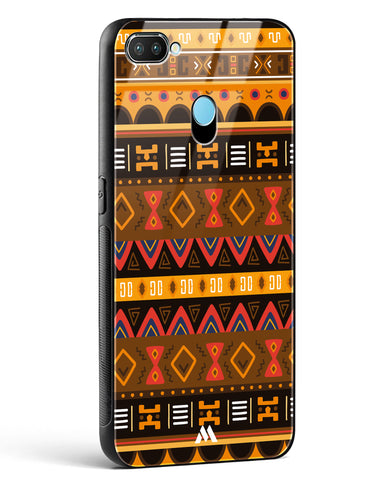 Aztec Array Glass Case Phone Cover (Realme)