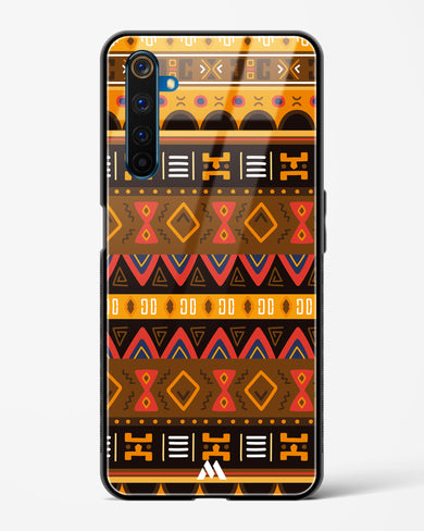 Aztec Array Glass Case Phone Cover (Realme)