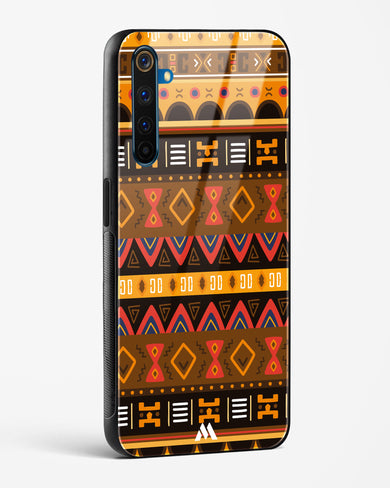 Aztec Array Glass Case Phone Cover (Realme)