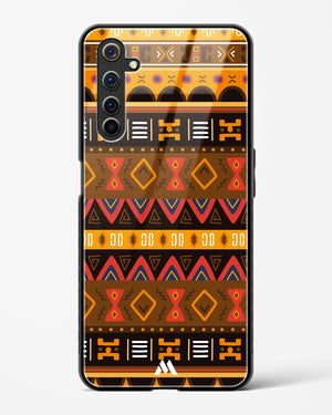 Aztec Array Glass Case Phone Cover (Realme)