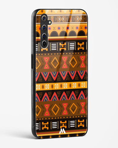 Aztec Array Glass Case Phone Cover (Realme)