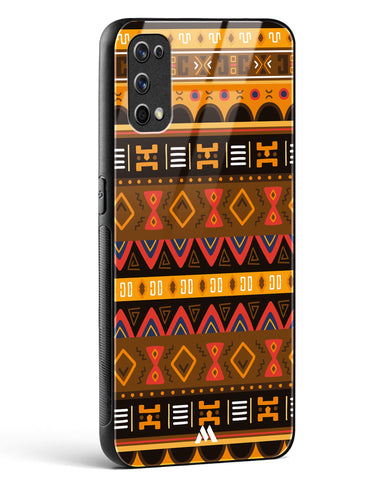 Aztec Array Glass Case Phone Cover (Realme)