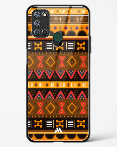 Aztec Array Glass Case Phone Cover (Realme)