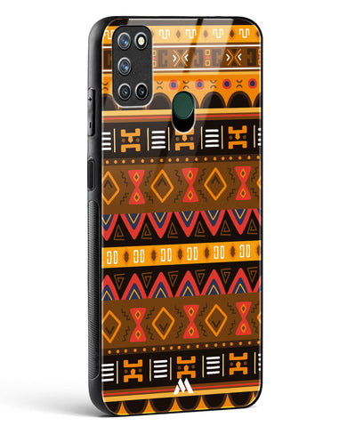 Aztec Array Glass Case Phone Cover (Realme)