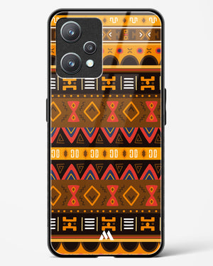 Aztec Array Glass Case Phone Cover (Realme)