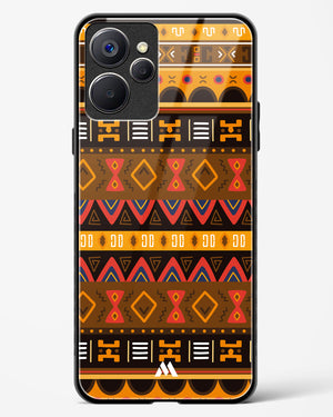 Aztec Array Glass Case Phone Cover (Realme)